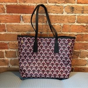 Liberty of London Iphis Little Marlborough Tote in Oxblood